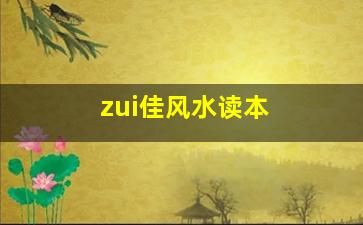 zui佳风水读本