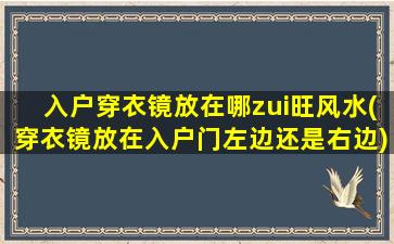 入户穿衣镜放在哪zui旺风水(穿衣镜放在入户门左边还是右边)