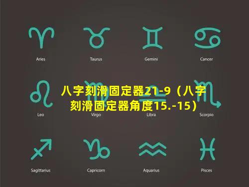 八字刻滑固定器21-9（八字刻滑固定器角度15.-15）