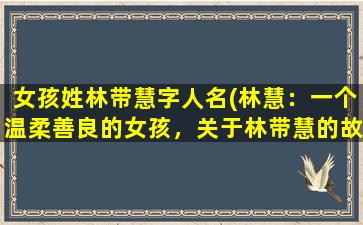 女孩姓林带慧字人名(林慧：一个温柔善良的女孩，关于林带慧的故事与介绍)