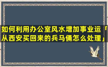 如何利用办公室风水增加事业运「从西安买回来的兵马俑怎么处理」