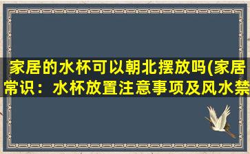 家居的水杯可以朝北摆放吗(家居常识：水杯放置注意事项及风水禁忌)