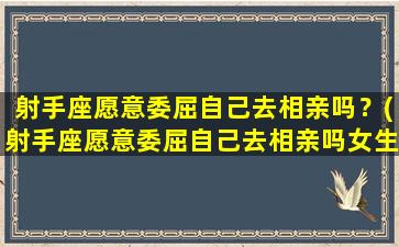 射手座愿意委屈自己去相亲吗？(射手座愿意委屈自己去相亲吗女生）