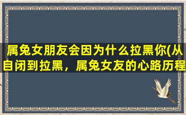 属兔女朋友会因为什么拉黑你(从自闭到拉黑，属兔女友的心路历程)