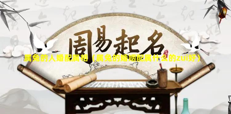 属兔的人婚配属相（属兔的婚姻配属什么的zui好）