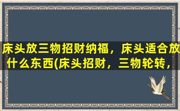 床头放三物招财纳福，床头适合放什么东西(床头招财，三物轮转，你需要这些！)