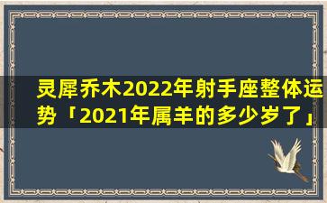 灵犀乔木2022年射手座整体运势「2021年属羊的多少岁了」