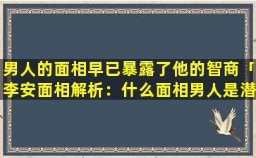 男人的面相早已暴露了他的智商「李安面相解析：什么面相男人是潜力股」