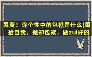 累赘！你个性中的包袱是什么(重拾自我，抛却包袱，做zui好的自己)