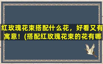 红玫瑰花束搭配什么花，好看又有寓意！(搭配红玫瑰花束的花有哪些？如何搭配才优雅大方？)