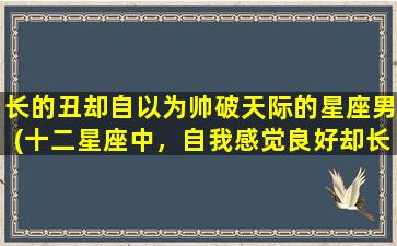 长的丑却自以为帅破天际的星座男(十二星座中，自我感觉良好却长的丑陋的男生排行榜！)