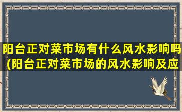 阳台正对菜市场有什么风水影响吗(阳台正对菜市场的风水影响及应对策略)